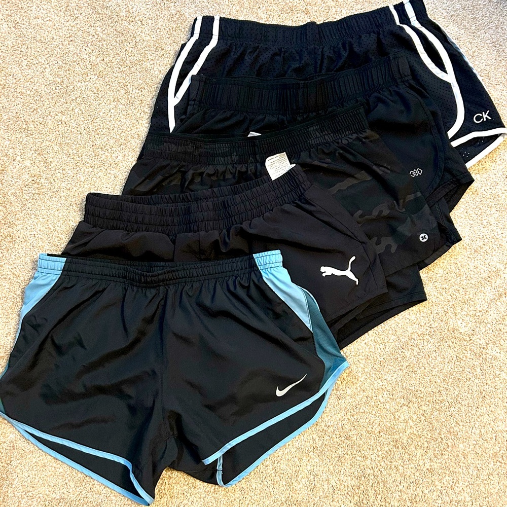 Athletic shorts bundle: Nike, Puma Calvin Klein and more